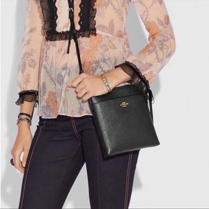 Coach Kitt Crossbody Purse Black 41320